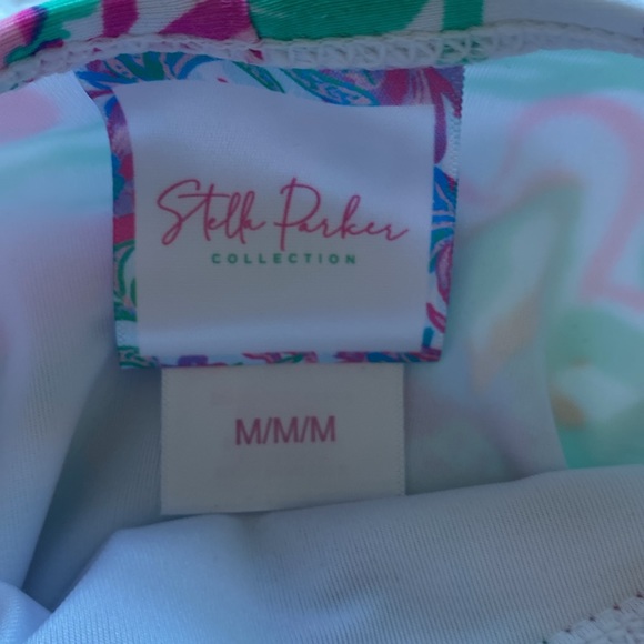 Stella Parker Collection one piece swim suit with removable/adjustable strap. M - Picture 10 of 15